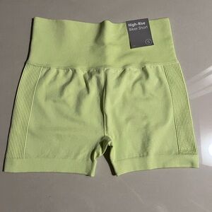 Forever 21 Lime Bike Shorts